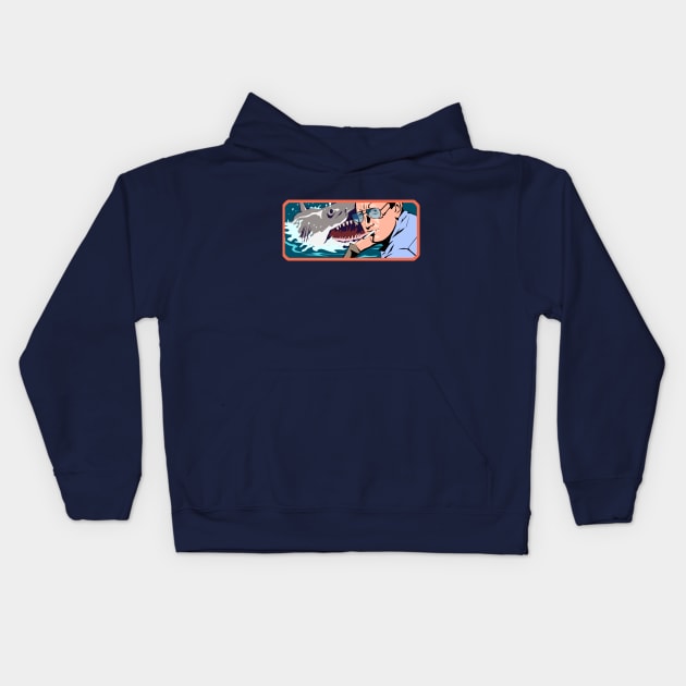 Jaws We're Gonna Need A Bigger Boat Kids Hoodie by jhunt5440